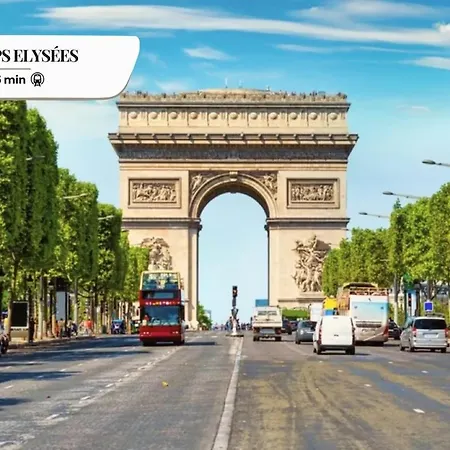 Loft D'exception Coeur De 4br 12p Paříž