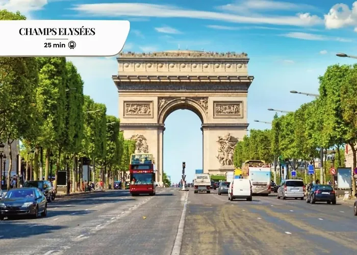 Loft D'exception Coeur De 4br 12p Paříž