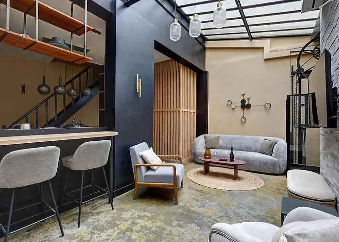 Loft D'exception Coeur De 4br 12p Apartman Párizs